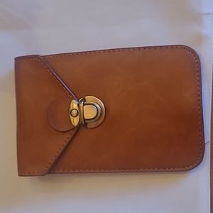 Faux Leather Pouch